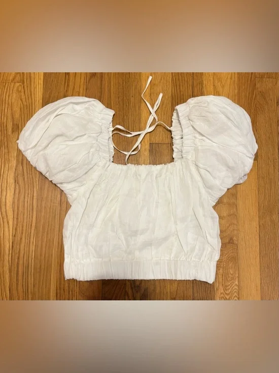 NWOT FRAME Ramie Blouse - Picture 2 of 5